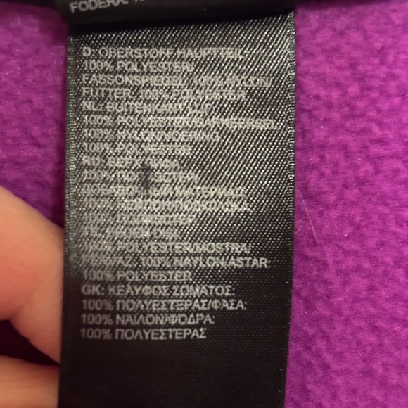 Womens size small the north face brand fleece jacket, #F777 - Picture 6 of 6